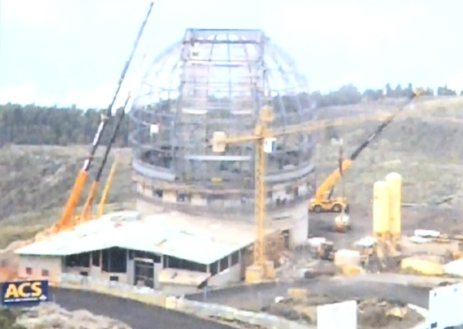 Construcción del GRANTECAN 2007-2008